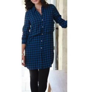 J. Jill Layered Long Button Tunic size S